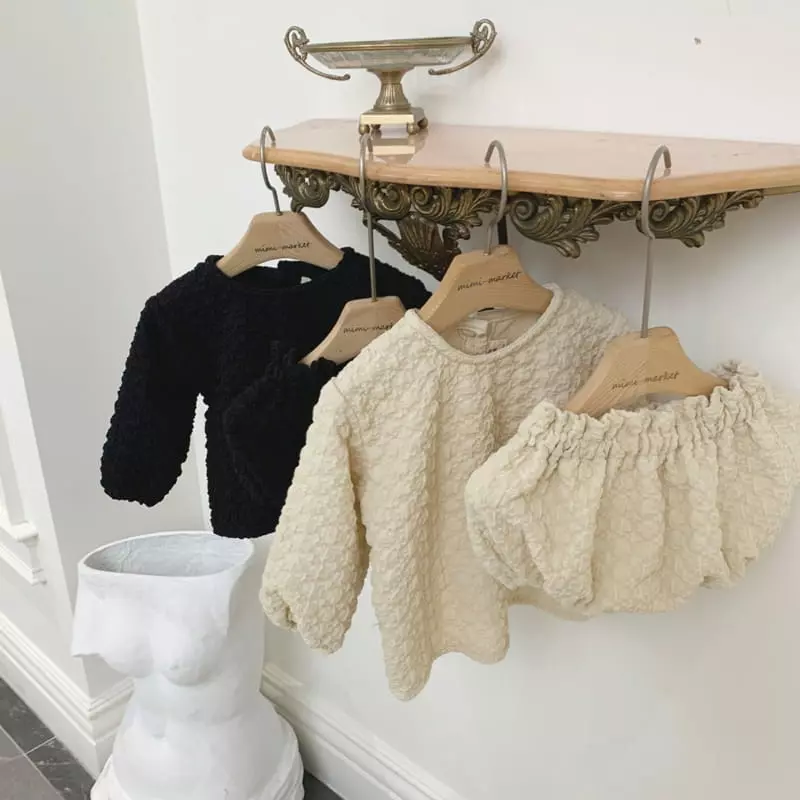 Mimi Market - Korean Baby Fashion - #babygirlfashion - Off Top Bottom Set - 12