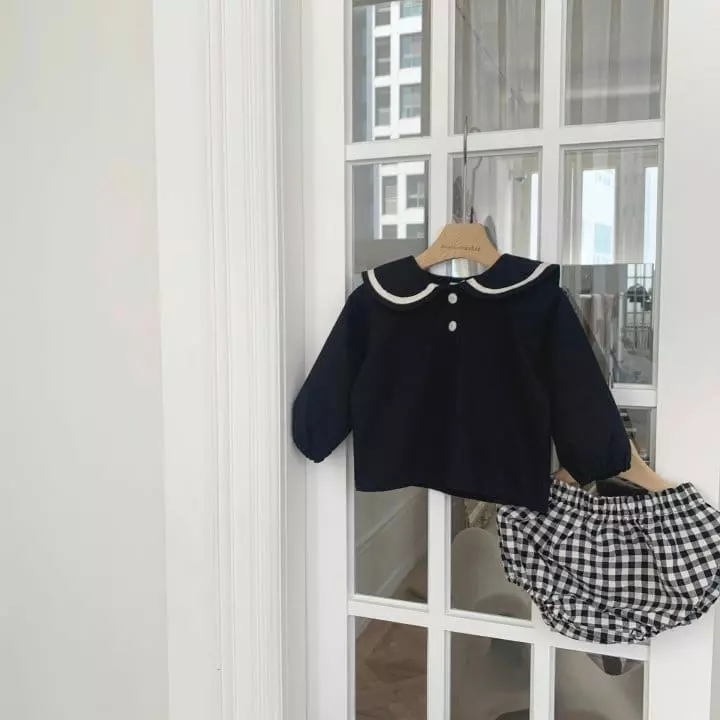 Mimi Market - Korean Baby Fashion - #babygirlfashion - Sailor Top Bottom Set - 8