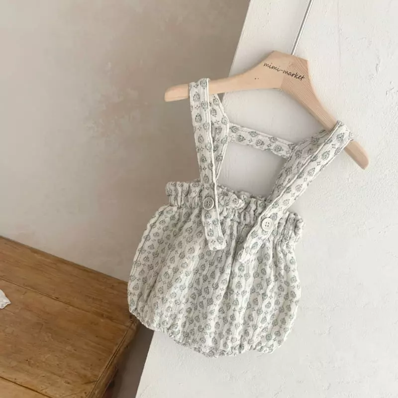 Mimi Market - Korean Baby Fashion - #babylifestyle - Happy Dungarees - 8