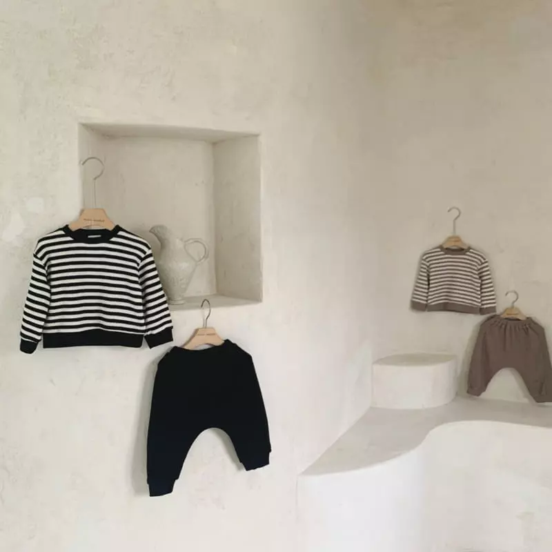 Mimi Market - Korean Baby Fashion - #babylifestyle - Mimi Top Bottom Set - 5