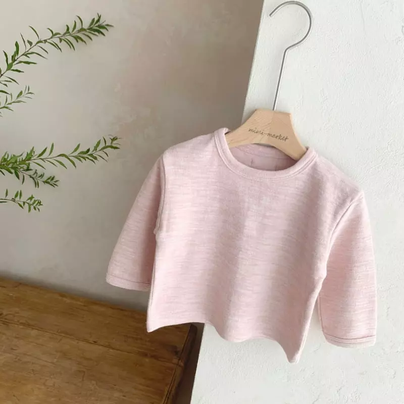 Mimi Market - Korean Baby Fashion - #babylifestyle - Slub Tee - 12