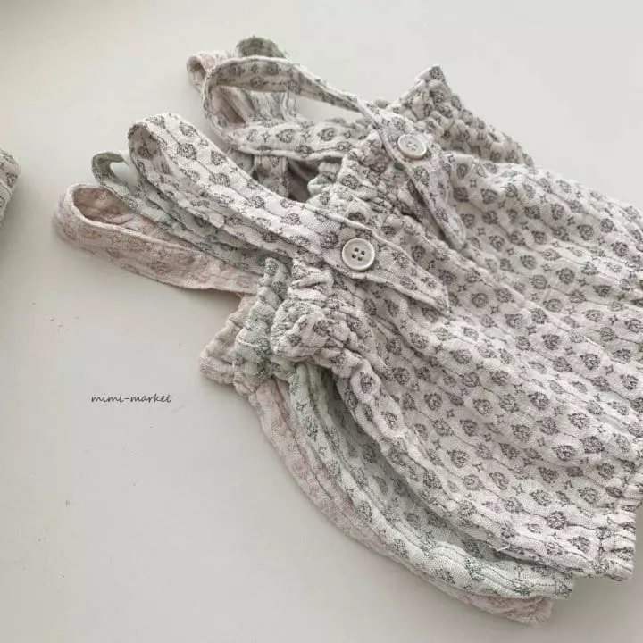 Mimi Market - Korean Baby Fashion - #babylifestyle - Happy Dungarees - 6