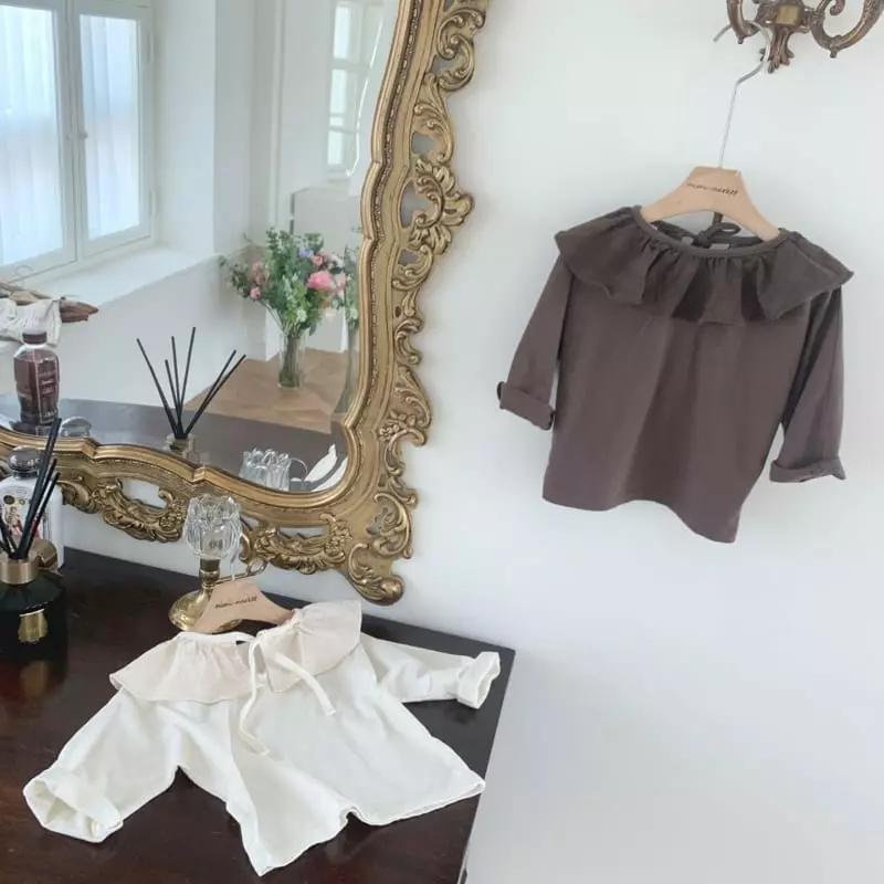 Mimi Market - Korean Baby Fashion - #babyoninstagram - Rora Collar Tee - 12