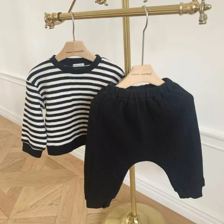 Mimi Market - Korean Baby Fashion - #babylifestyle - Mimi Top Bottom Set - 4