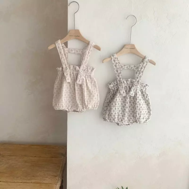 Mimi Market - Korean Baby Fashion - #babyootd - Happy Dungarees - 10
