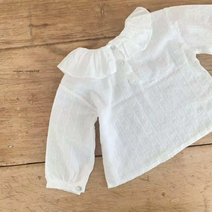 Mimi Market - Korean Baby Fashion - #babyootd - Cuff Blouse - 12