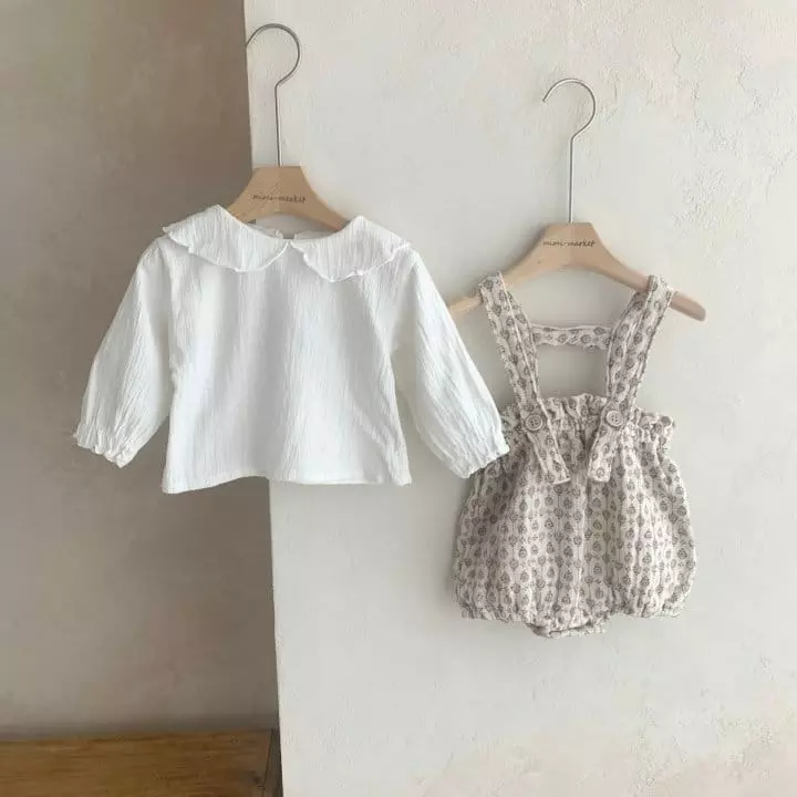 Mimi Market - Korean Baby Fashion - #babyootd - Happy Dungarees - 8