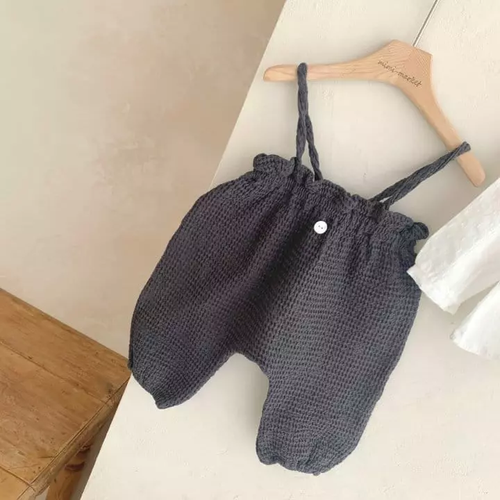 Mimi Market - Korean Baby Fashion - #babyootd - Frim Dungarees - 6