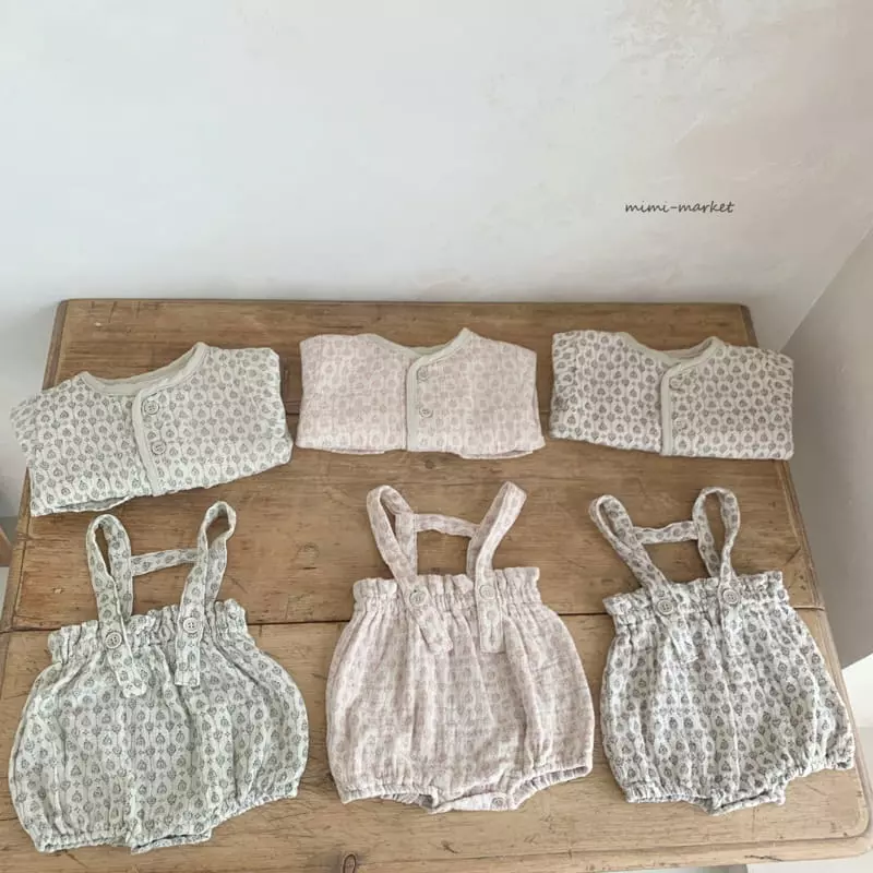 Mimi Market - Korean Baby Fashion - #babyoutfit - Happy Dungarees - 12