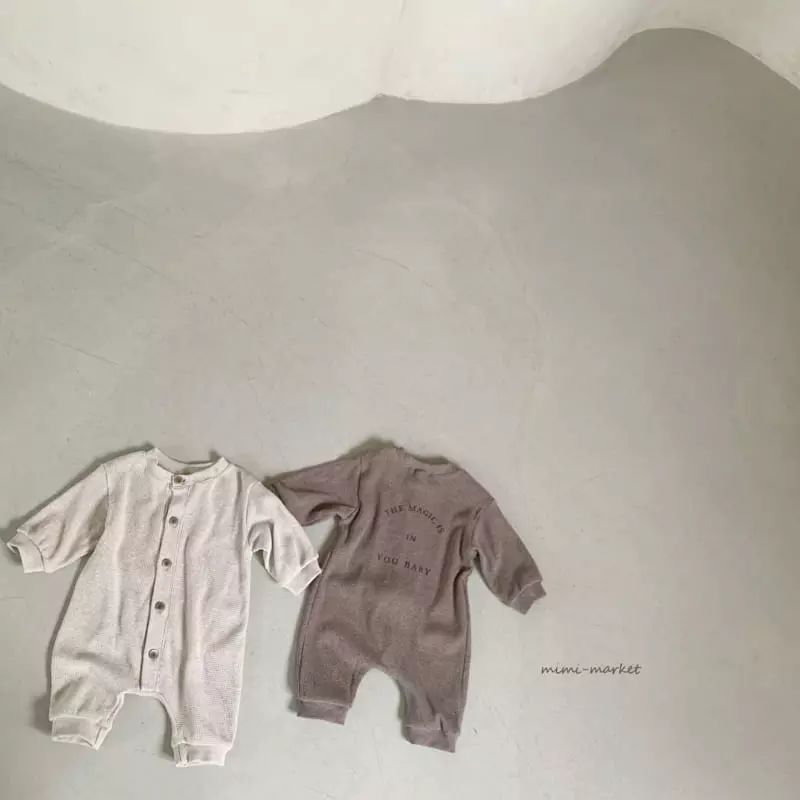 Mimi Market - Korean Baby Fashion - #babyoutfit - Croiffle Bodysuit - 2