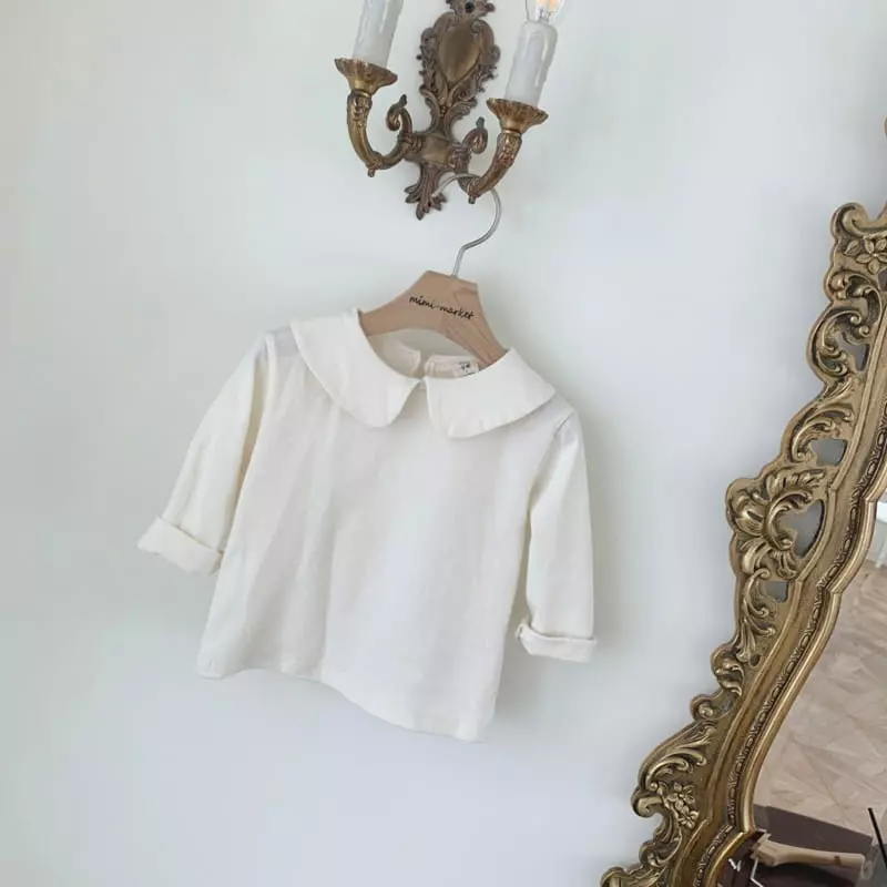 Mimi Market - Korean Baby Fashion - #babyoutfit - Marlang Collar Tee - 3