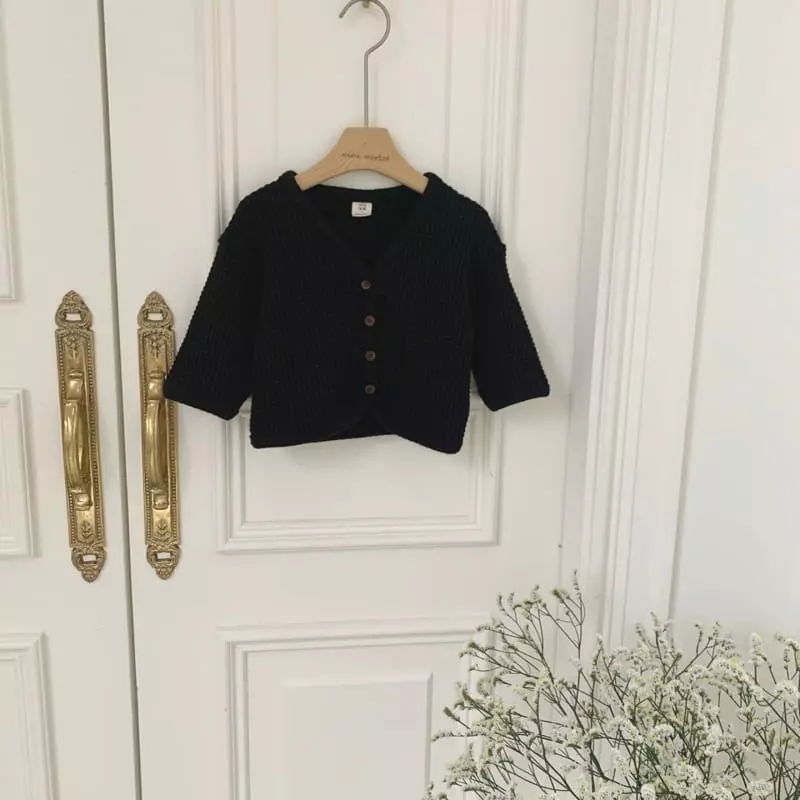 Mimi Market - Korean Baby Fashion - #babyoutfit - Waffle Cardigan - 8