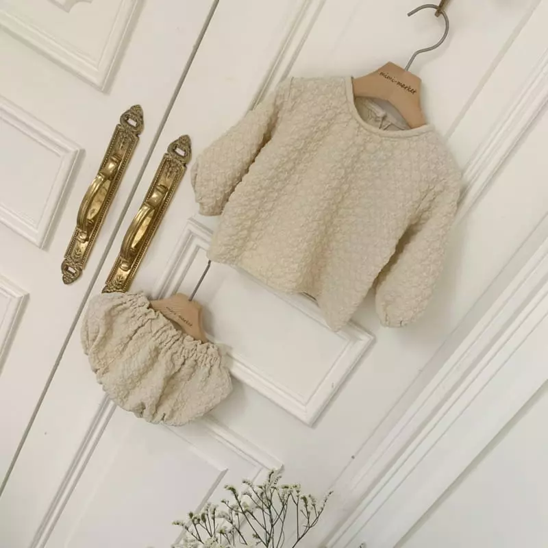 Mimi Market - Korean Baby Fashion - #babyoutfit - Off Top Bottom Set - 2