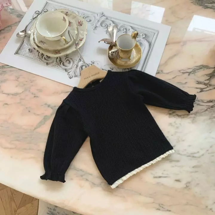 Mimi Market - Korean Baby Fashion - #babyoutfit - Toshon Puff Tee