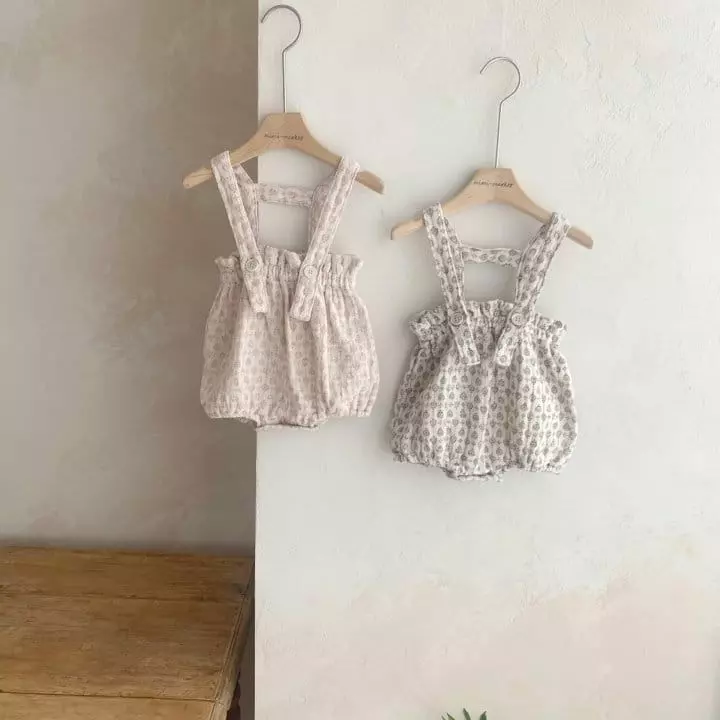 Mimi Market - Korean Baby Fashion - #babyoutfit - Happy Dungarees - 9