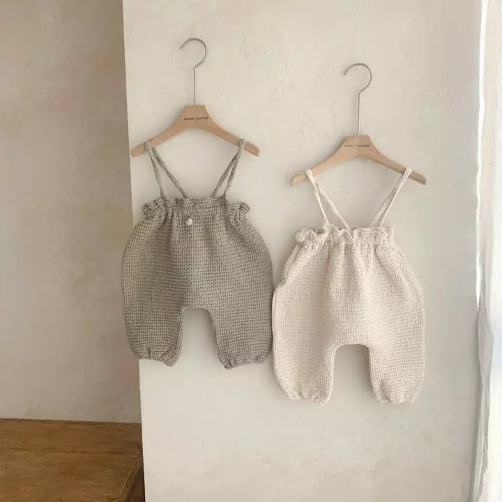Mimi Market - Korean Baby Fashion - #babyoutfit - Frim Dungarees - 7