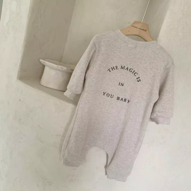 Mimi Market - Korean Baby Fashion - #babyoutfit - Croiffle Bodysuit - 4