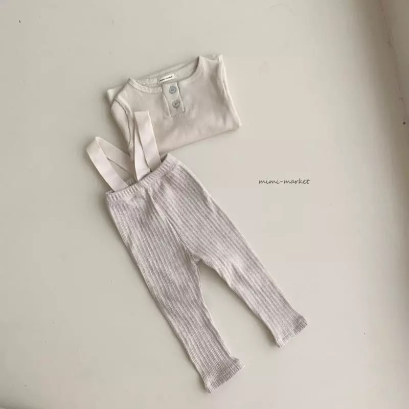 Mimi Market - Korean Baby Fashion - #babywear - Cozy Dungarees - 3