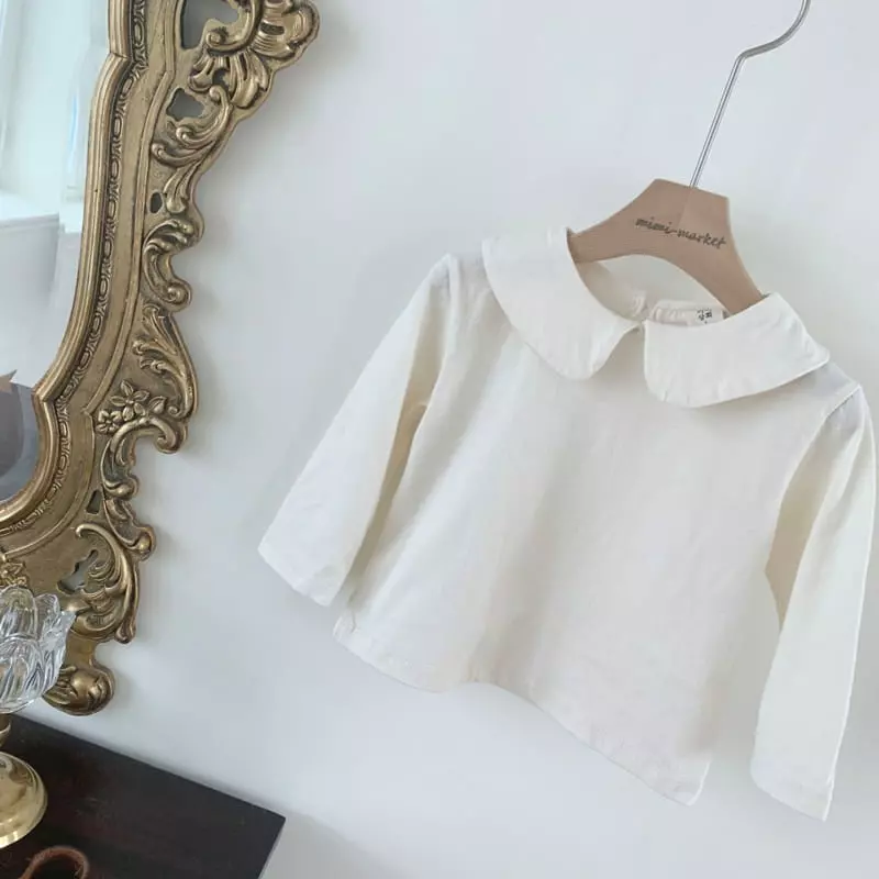 Mimi Market - Korean Baby Fashion - #babyoutfit - Marlang Collar Tee - 4
