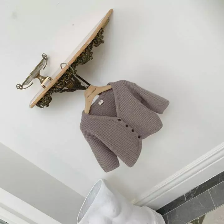 Mimi Market - Korean Baby Fashion - #babywear - Waffle Cardigan - 8