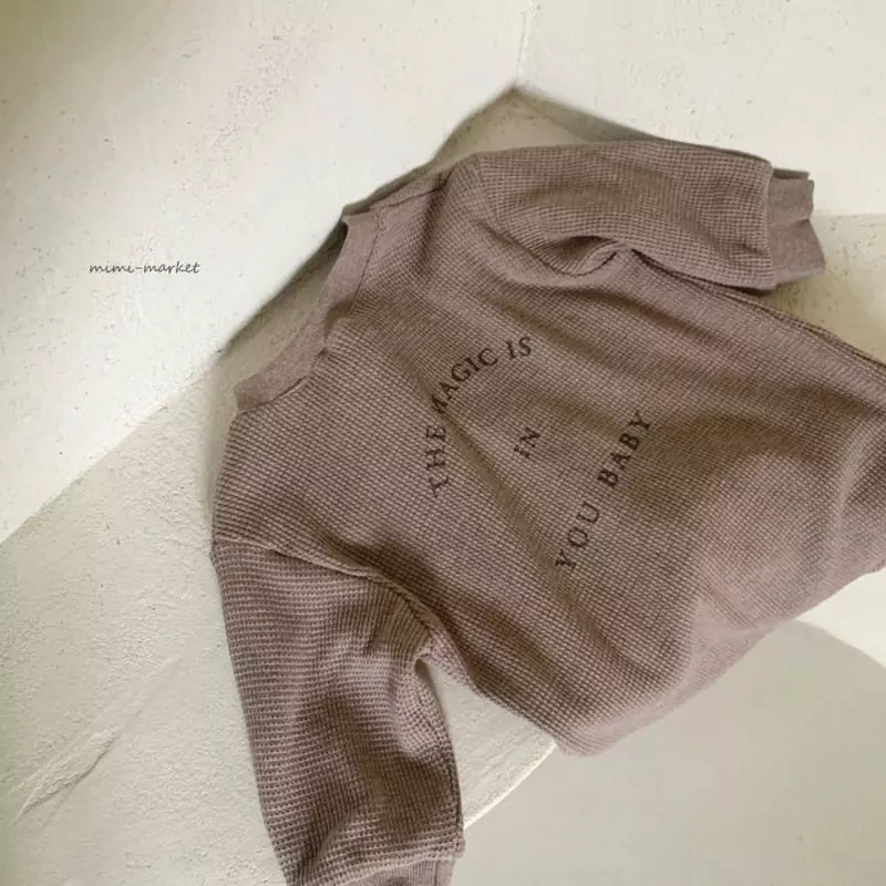 Mimi Market - Korean Baby Fashion - #onlinebabyboutique - Croiffle Bodysuit - 5