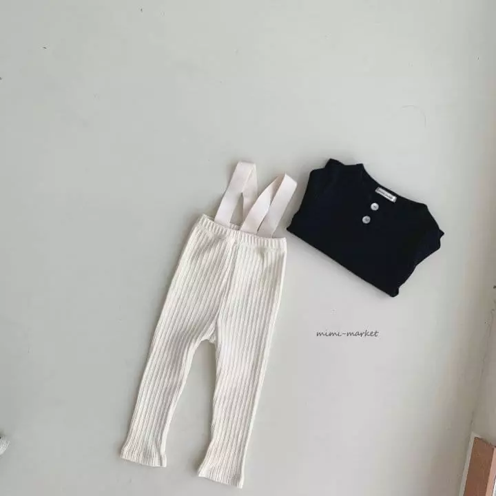 Mimi Market - Korean Baby Fashion - #onlinebabyboutique - Cozy Dungarees - 2