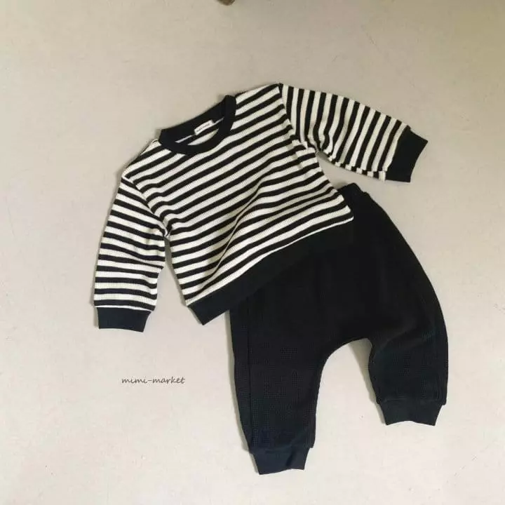 Mimi Market - Korean Baby Fashion - #onlinebabyboutique - Mimi Top Bottom Set - 9