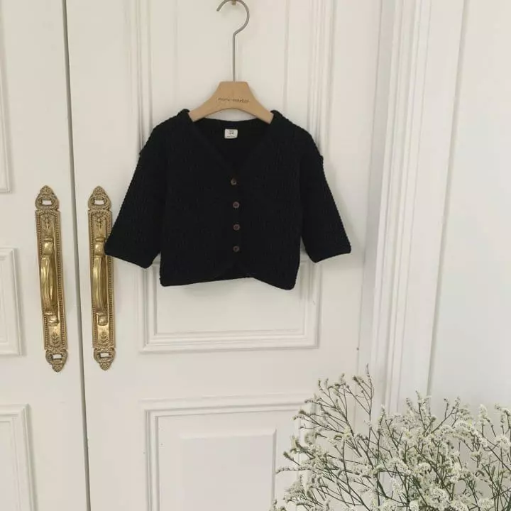 Mimi Market - Korean Baby Fashion - #onlinebabyboutique - Waffle Cardigan - 9