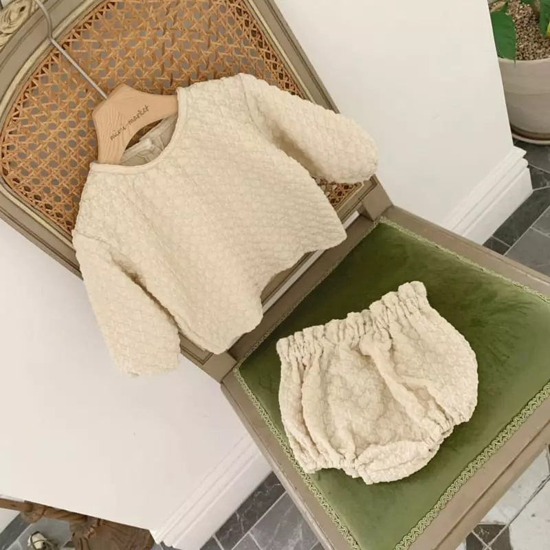 Mimi Market - Korean Baby Fashion - #onlinebabyshop - Off Top Bottom Set - 5