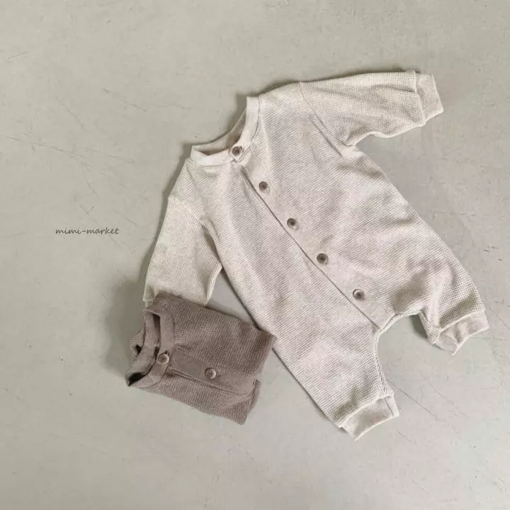 Mimi Market - Korean Baby Fashion - #onlinebabyboutique - Croiffle Bodysuit - 4