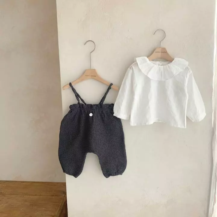 Mimi Market - Korean Baby Fashion - #onlinebabyshop - Frim Dungarees - 11