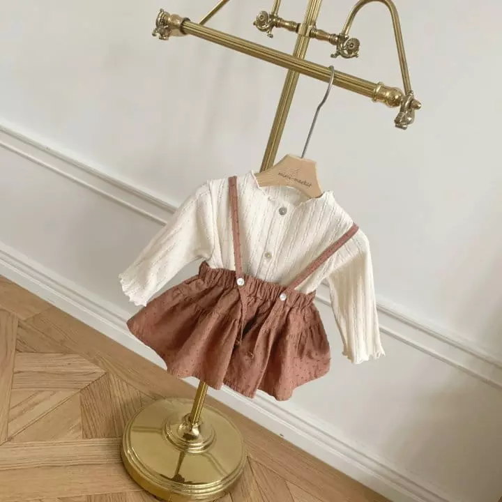 Mimi Market - Korean Baby Fashion - #onlinebabyshop - Pop corn Can Skirt - 8