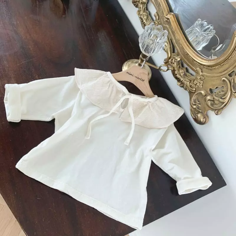 Mimi Market - Korean Baby Fashion - #onlinebabyshop - Rora Collar Tee - 4