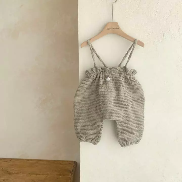 Mimi Market - Korean Baby Fashion - #smilingbaby - Frim Dungarees - 12