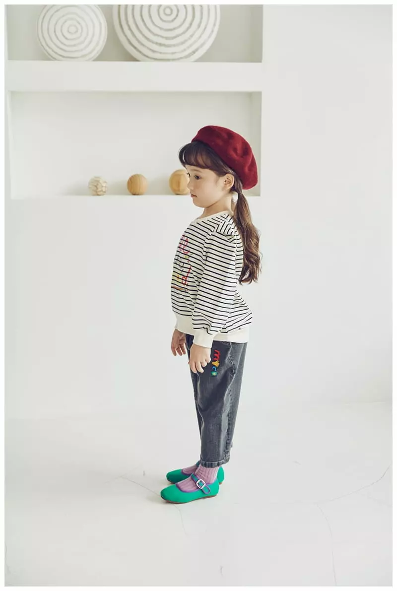 Mimico - Korean Children Fashion - #Kfashion4kids - Happy Flower Tee - 12