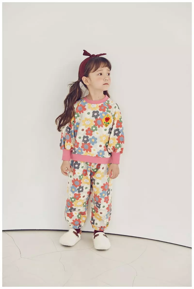 Mimico - Korean Children Fashion - #Kfashion4kids - Flower Tee - 11