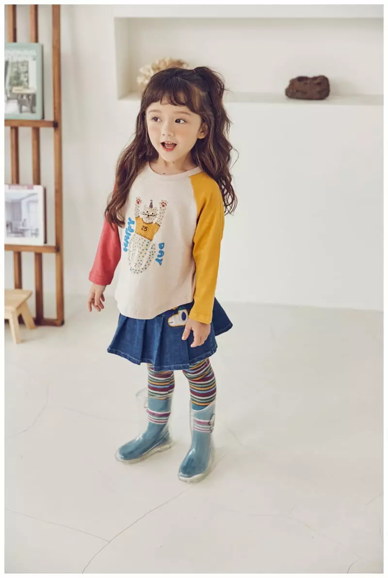 Mimico - Korean Children Fashion - #childofig - Ddu Ddu Skirt Leggings - 11