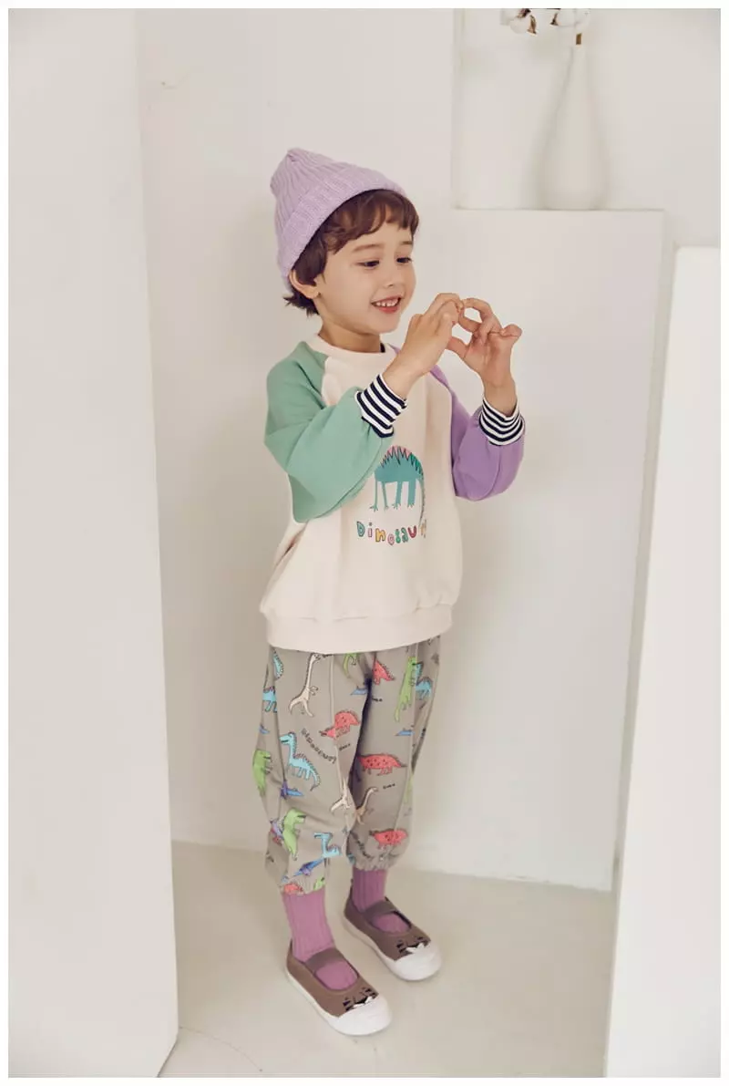 Mimico - Korean Children Fashion - #childofig - Color Dino Pants - 8