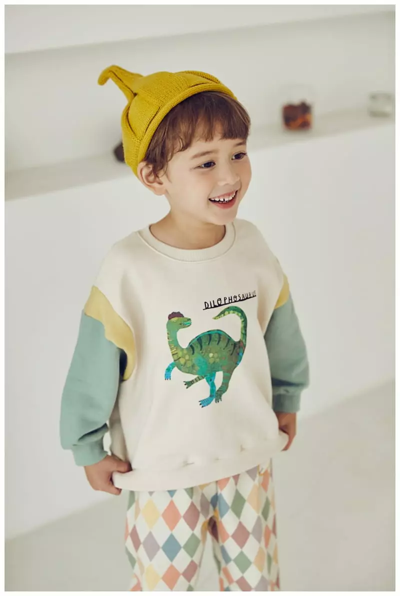 Mimico - Korean Children Fashion - #childofig - Dinos Tee - 5