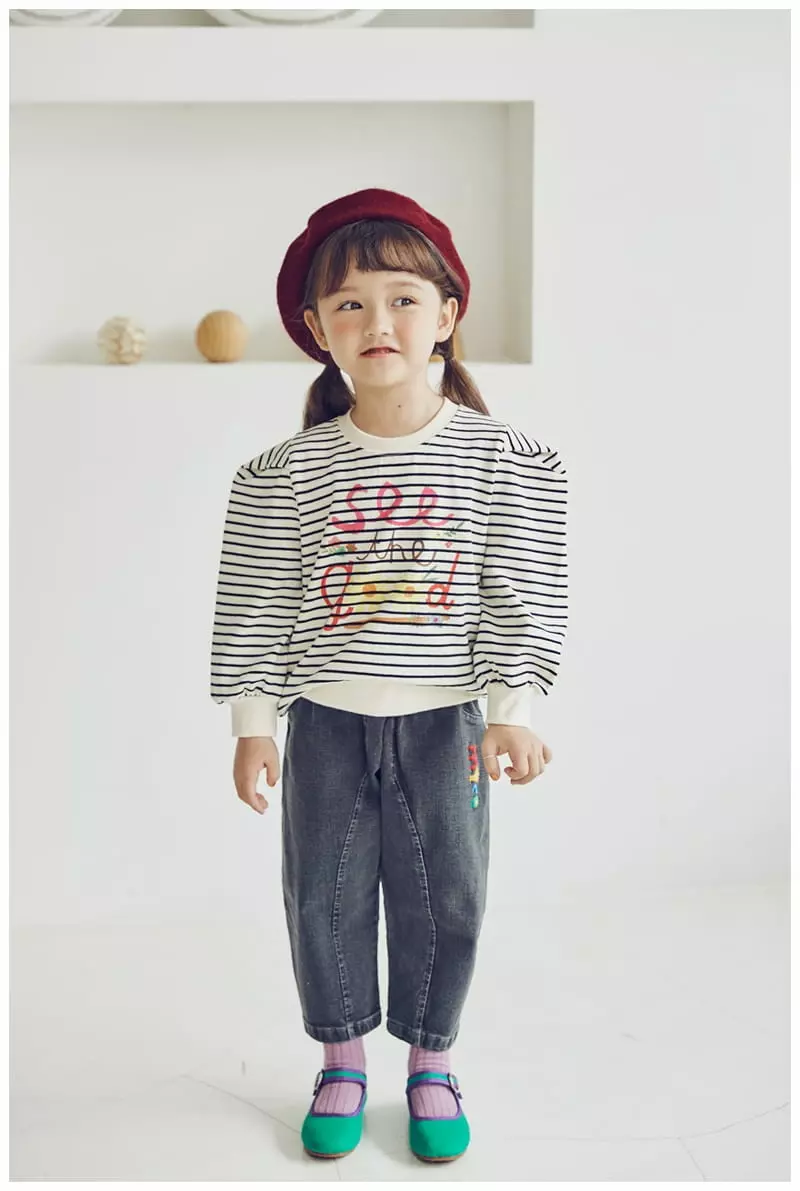 Mimico - Korean Children Fashion - #childofig - Happy Flower Tee - 3