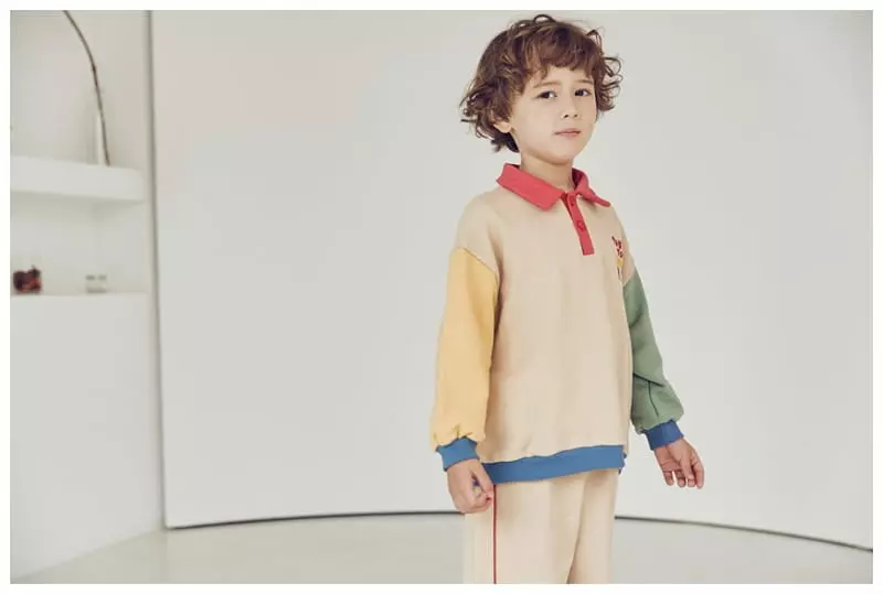 Mimico - Korean Children Fashion - #childofig - Ddu Ddu Top Bottom Set - 10