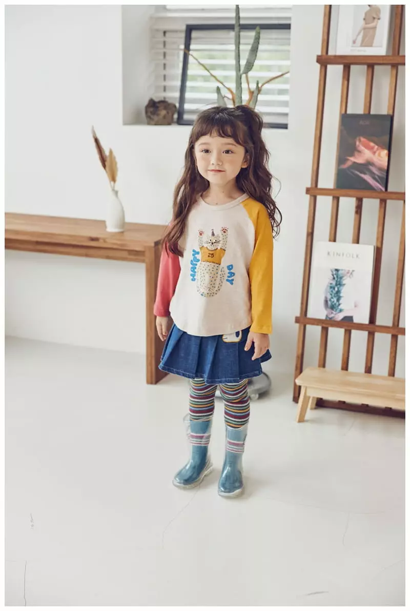 Mimico - Korean Children Fashion - #childrensboutique - Ddu Ddu Skirt Leggings - 12