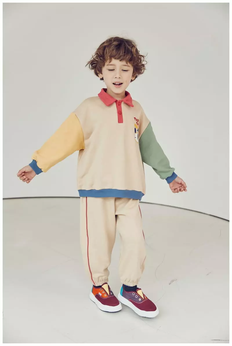 Mimico - Korean Children Fashion - #childrensboutique - Ddu Ddu Top Bottom Set - 11