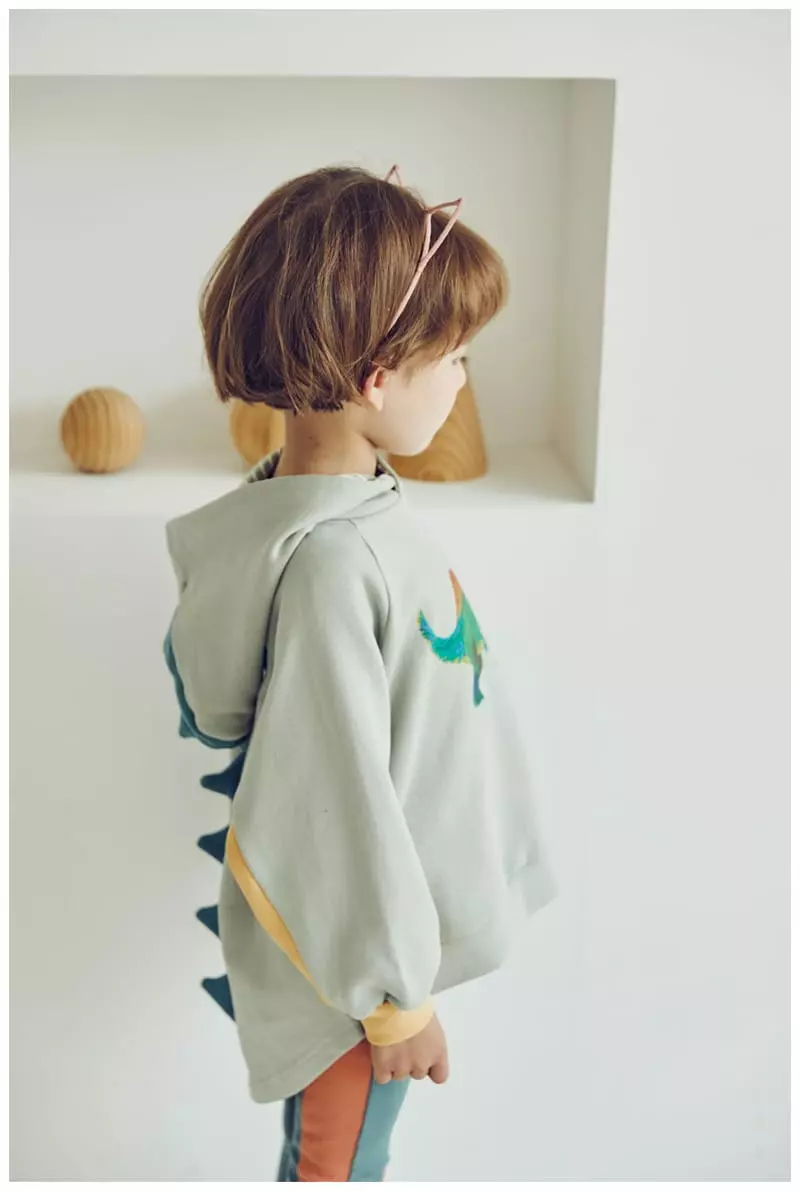 Mimico - Korean Children Fashion - #fashionkids - Rapter Hoody - 3