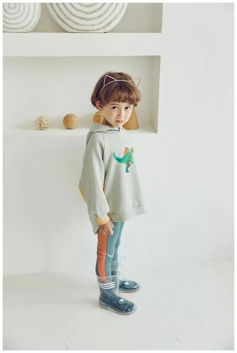 Mimico - Korean Children Fashion - #fashionkids - Rapter Hoody - 4