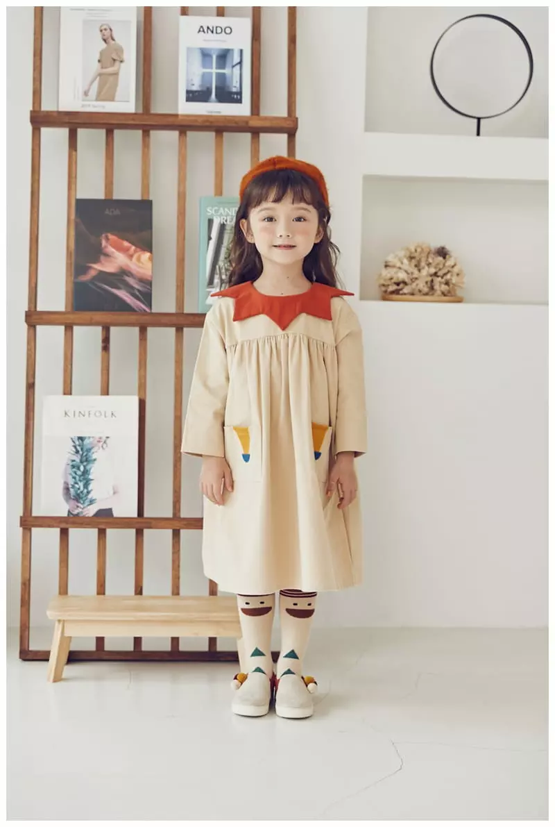 Mimico - Korean Children Fashion - #kidsshorts - Star One-piece - 2