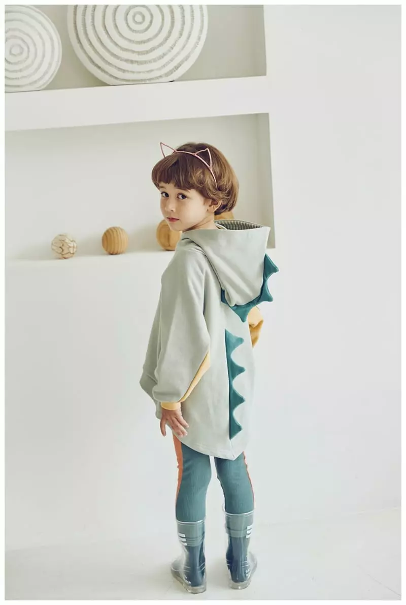 Mimico - Korean Children Fashion - #kidzfashiontrend - Rapter Hoody - 6