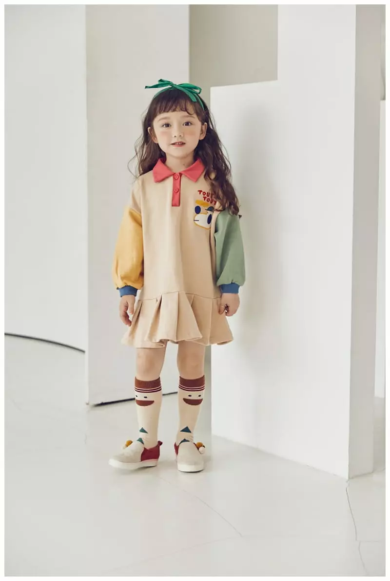 Mimico - Korean Children Fashion - #kidzfashiontrend - Ddu Ddu One-piece - 2
