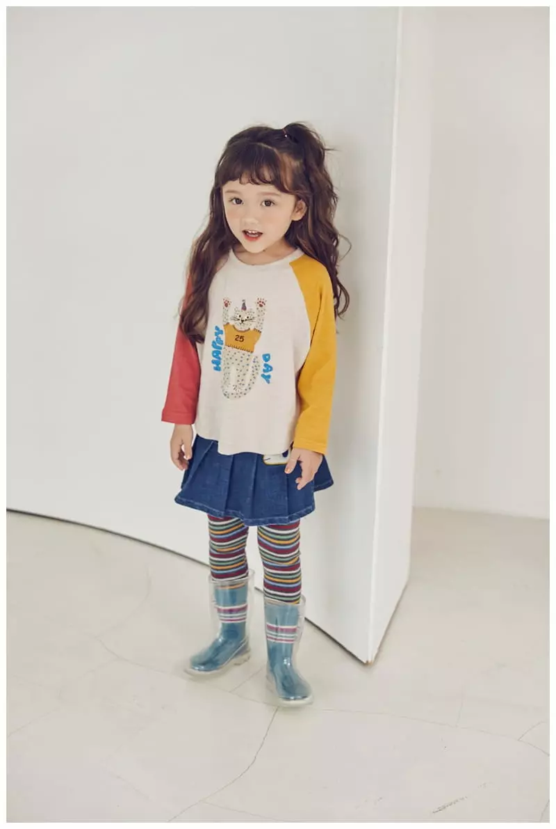 Mimico - Korean Children Fashion - #littlefashionista - Ddu Ddu Skirt Leggings - 6