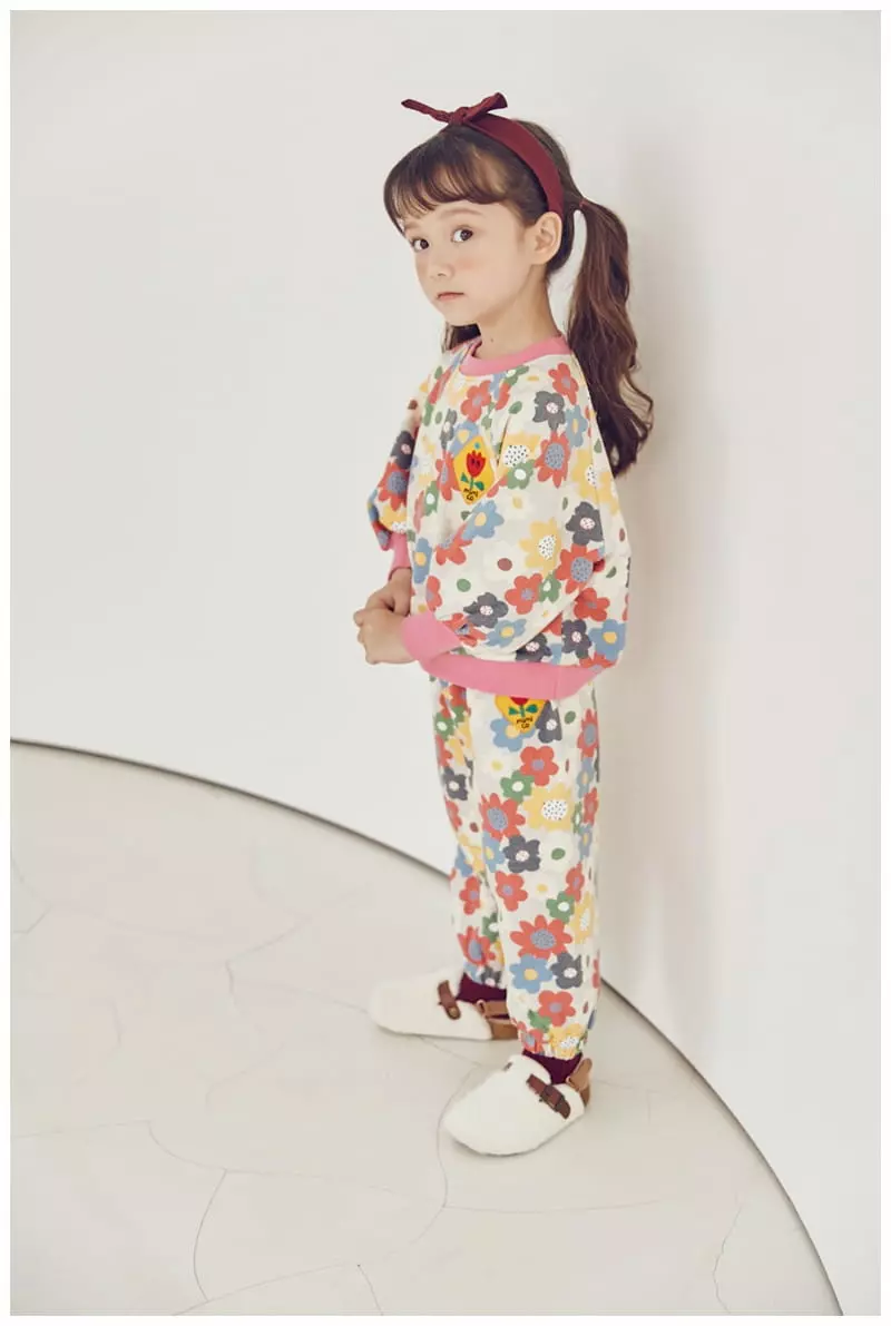 Mimico - Korean Children Fashion - #littlefashionista - Flower Tee - 12